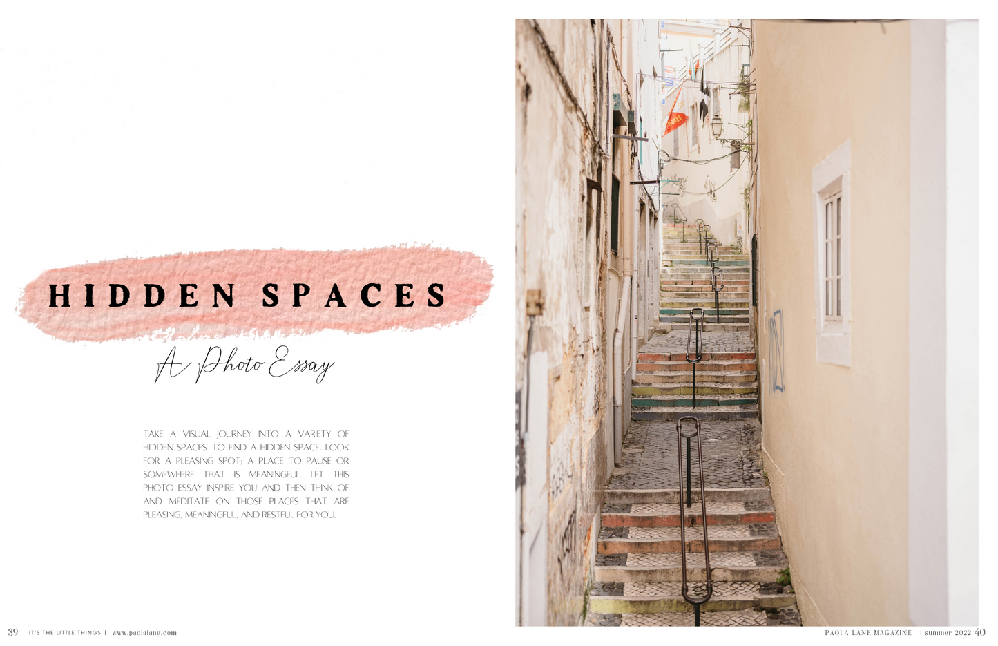 Issue No. 2: Hidden Spaces