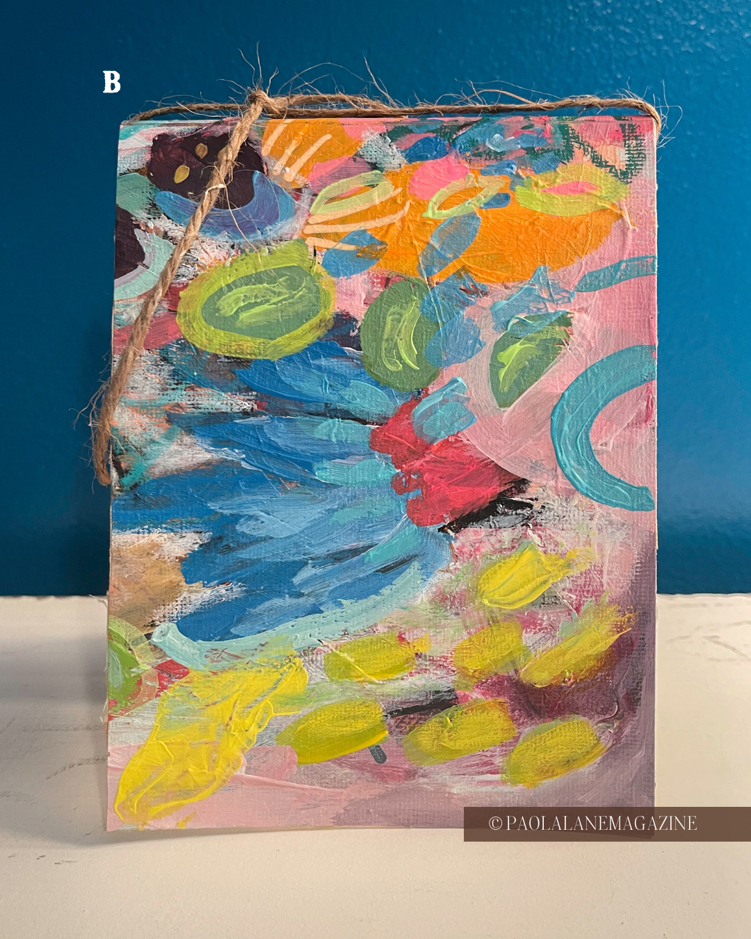 Handpainted Abstract Notepad